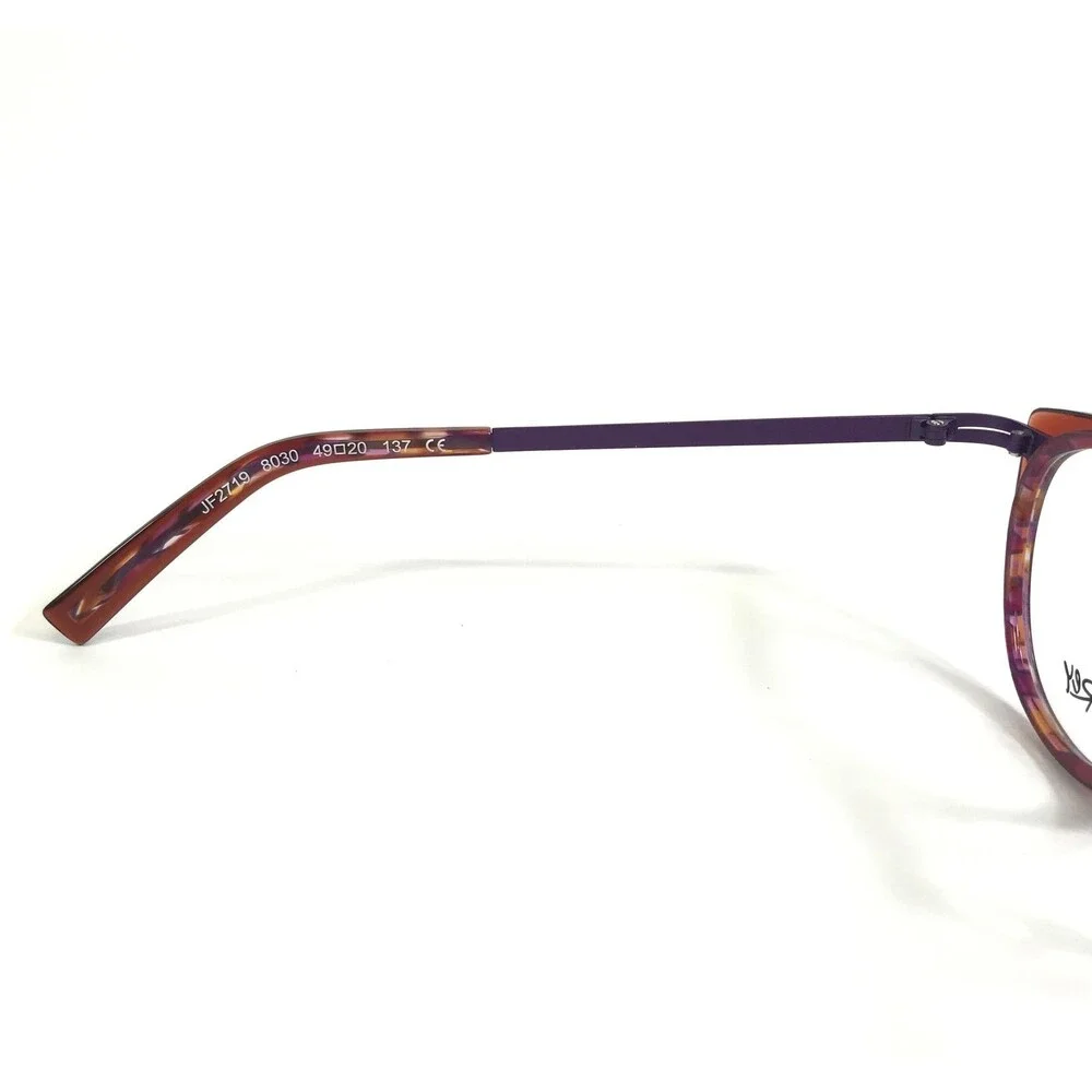 JF Rey Eyeglasses Frames JF2719 8030 Pink Red Fuchsia Cat Eye Full Rim 49-20-137